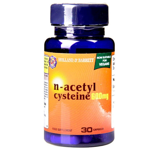 N-Acetyl Cysteine, 600mg - 30 caps - Vitax.ro
