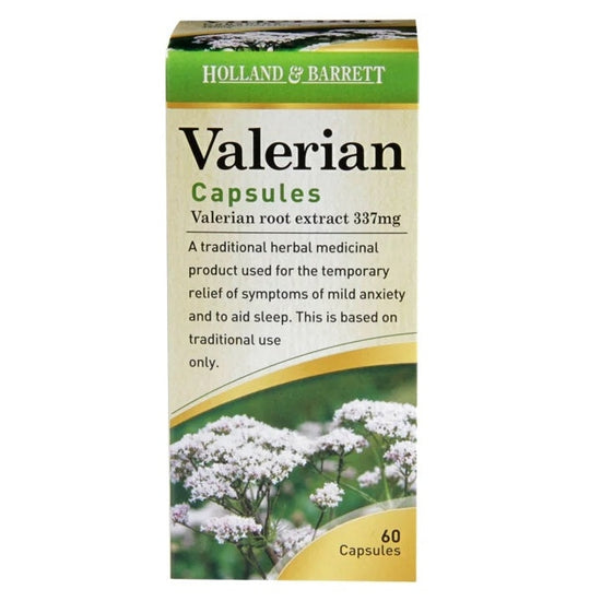 Valerian, 337mg - 60 caps - Vitax.ro