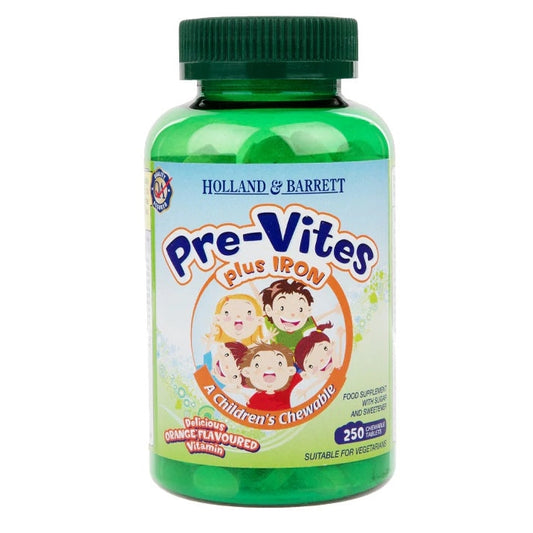 PreVites with Iron - 250 chewable tablets - Vitax.ro