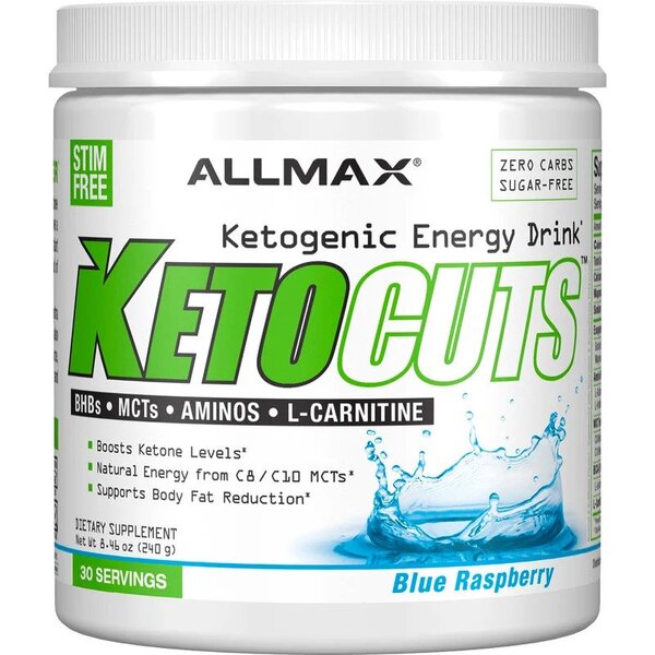 KetoCuts, Blue Raspberry - 240g - Vitax.ro