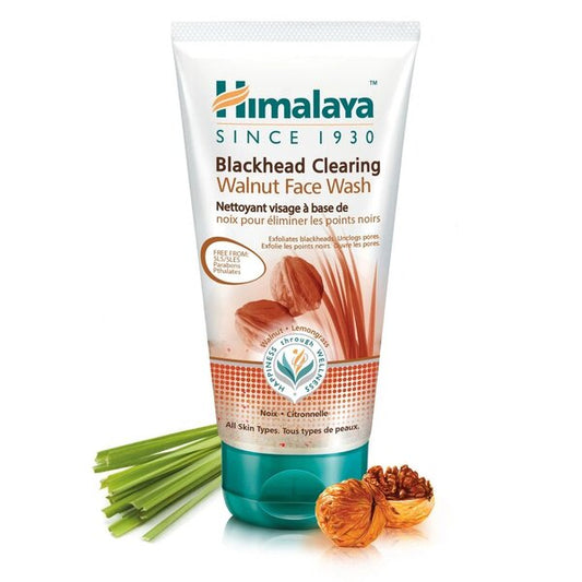 Blackhead Clearing Walnut Face Wash - 150 ml. - Vitax.ro