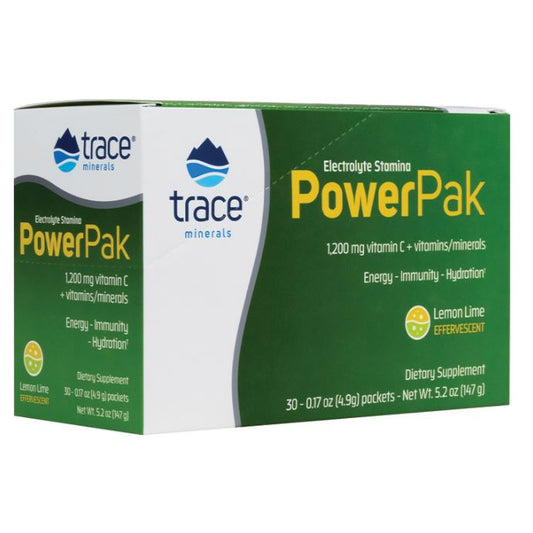 Electrolyte Stamina Power Pak, Lemon Lime - 30 packets - Vitax.ro