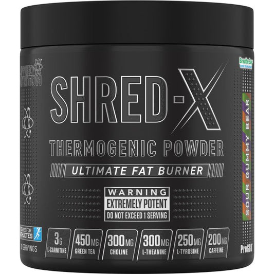 Shred-X Powder, Sour Gummy Bear - 300g - Vitax.ro