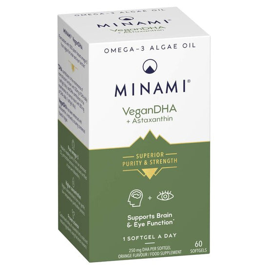 VeganDHA + Astaxanthin - 60 softgels - Vitax.ro