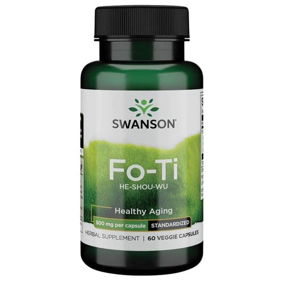 Fo-Ti Extract, 500mg - 60 vcaps - Vitax.ro