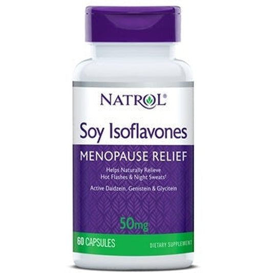 Soy Isoflavones, 50mg - 60 caps - Vitax.ro