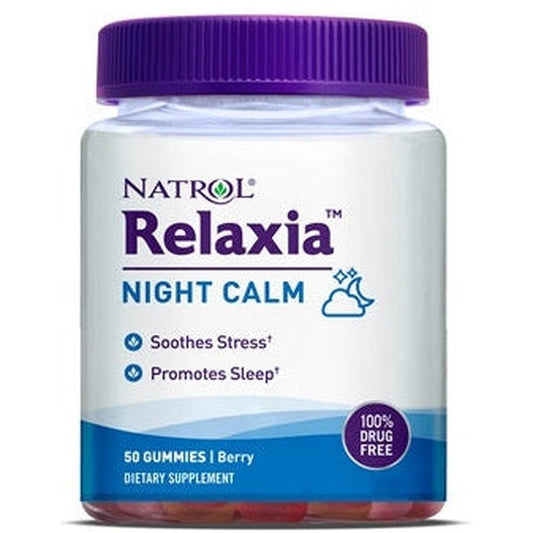 Relaxia Night Calm - 50 gummies - Vitax.ro