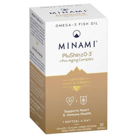PluShinz 0-3 + Pro-Aging Complex - 30 softgels - Vitax.ro