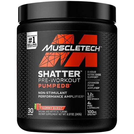 Shatter Pumped8 Pre-Workout, Gummy Burst - 243g - Vitax.ro