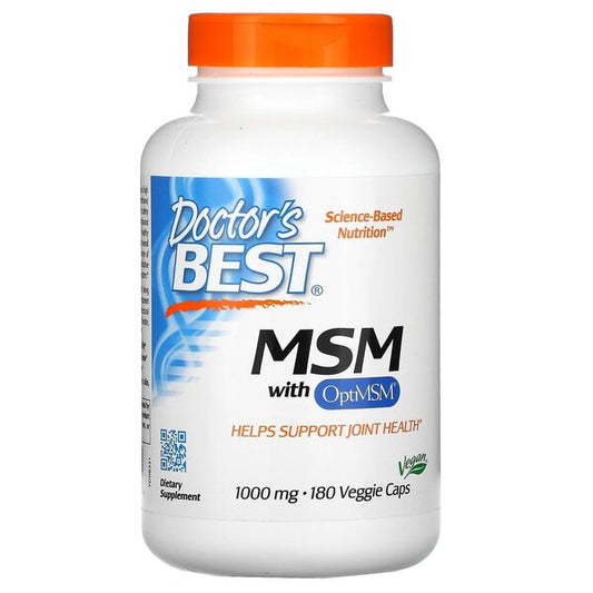 MSM with OptiMSM Vegan, 1000mg - 180 vcaps - Vitax.ro