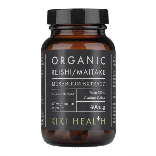 Reishi & Maitake Mushroom Extract Organic - 60 vcaps - Vitax.ro
