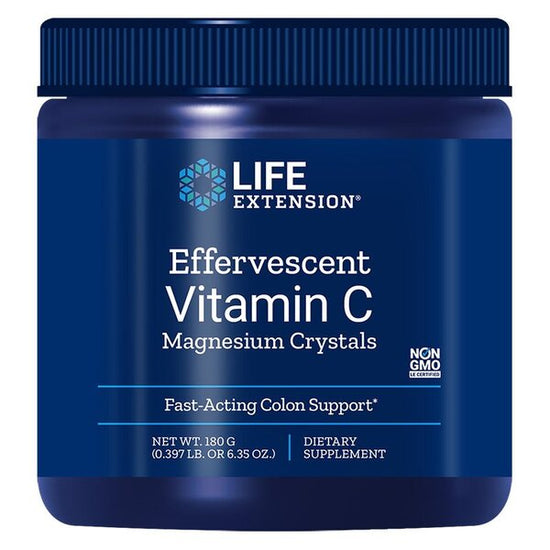 Effervescent Vitamin C Magnesium Crystals - 180g - Vitax.ro