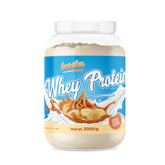 Booster Whey Protein, Peanut Butter Banana - 2000g - Vitax.ro