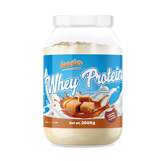 Booster Whey Protein, Caramel Toffee - 2000g - Vitax.ro