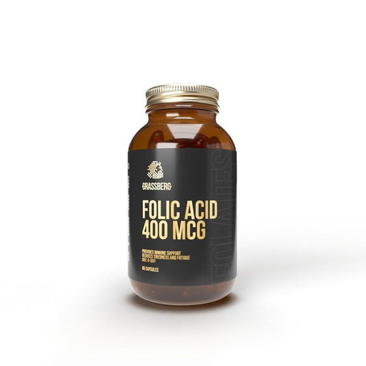 Folic Acid, 400mcg - 60 caps - Vitax.ro