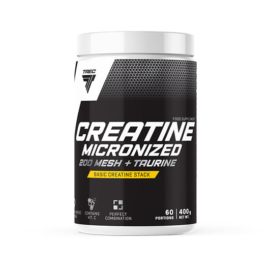 Creatine Micronized 200 Mesh + Taurine - 400g - Vitax.ro