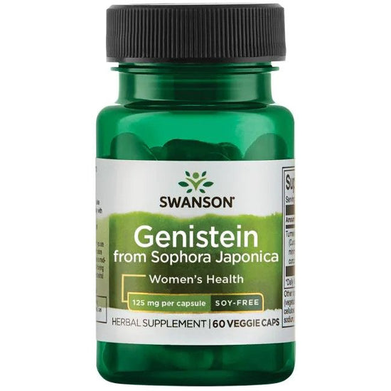 Genistein from Sophora Japonica, 125mg - 60 vcaps - Vitax.ro