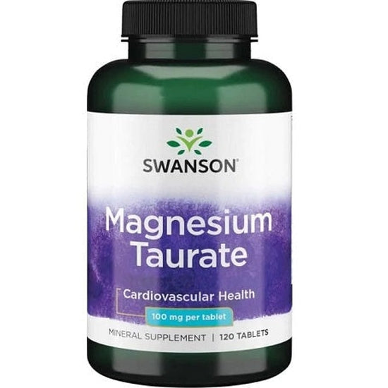 Magnesium Taurate, 100mg - 120 tabs - Vitax.ro