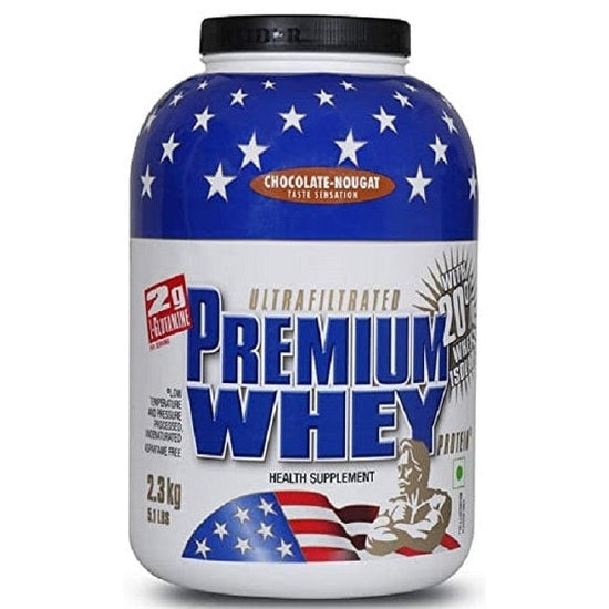 Premium Whey, Chocolate Nougat (EAN 4044782340516) - 2300g - Vitax.ro