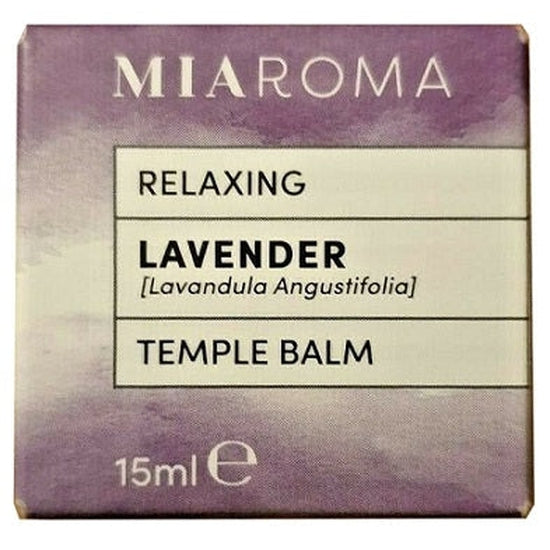 Miaroma Relaxing Lavender Temple Balm - 15 ml. - Vitax.ro