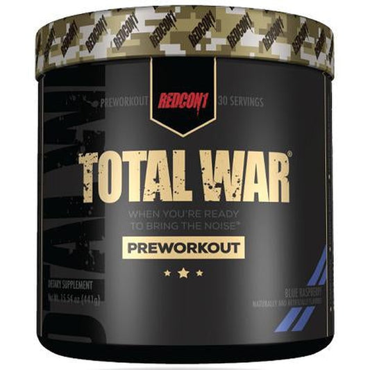 Total War - Preworkout, Blue Raspberry - 441g - Vitax.ro