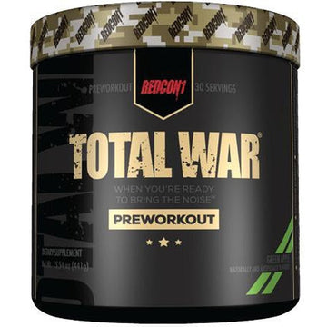 Total War - Preworkout, Green Apple - 441g - Vitax.ro