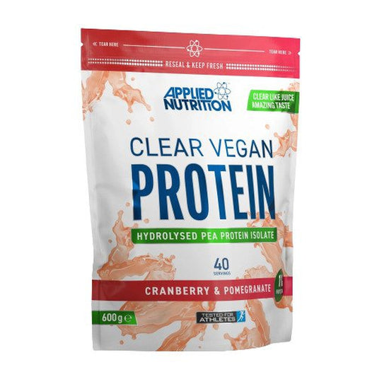 Clear Vegan Protein, Cranberry & Pomegranate - 600g - Vitax.ro