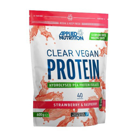 Clear Vegan Protein, Strawberry & Raspberry - 600g - Vitax.ro