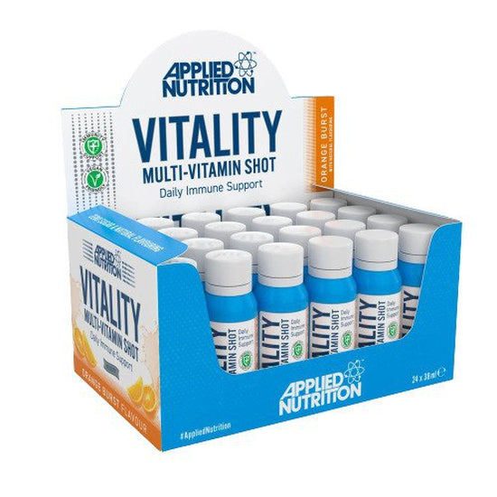 Vitality Multi-Vitamin Shot, Orange Burst - 24 x 38 ml - Vitax.ro