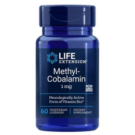 Methylcobalamin, 1mg - 60 vegetarian lozenges - Vitax.ro