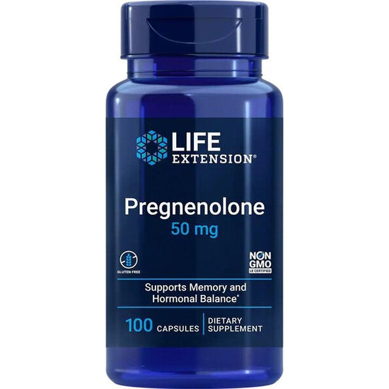 Pregnenolone, 50mg - 100 caps - Vitax.ro
