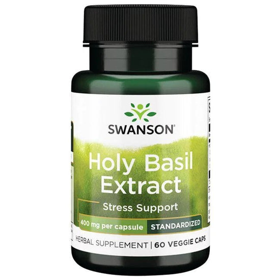 Holy Basil Extract, 400mg - 60 vcaps - Vitax.ro