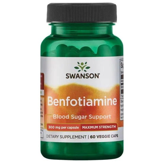 Benfotiamine, 300mg - 60 vcaps - Vitax.ro