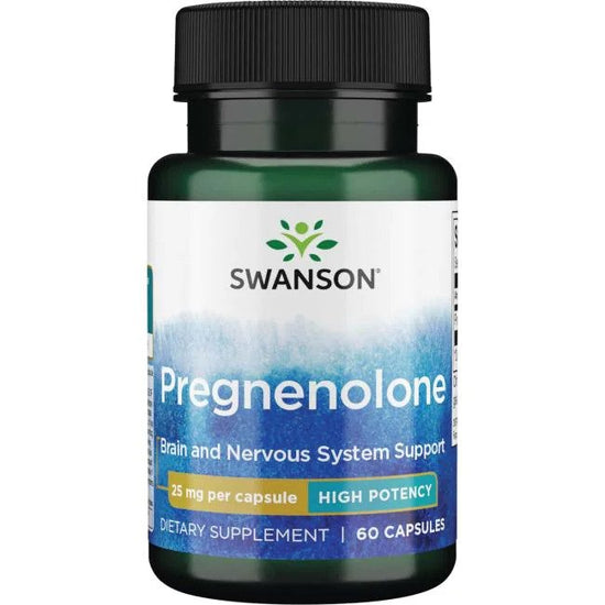 Pregnenolone, 25mg - 60 caps - Vitax.ro