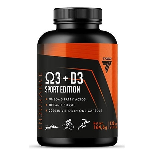 Endurance Omega 3 + D3 Sport Edition - 120 caps - Vitax.ro