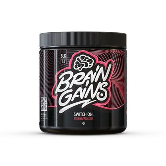 Switch-On 2.0 Black Edition, Strawberry Kiwi - 225g - Vitax.ro