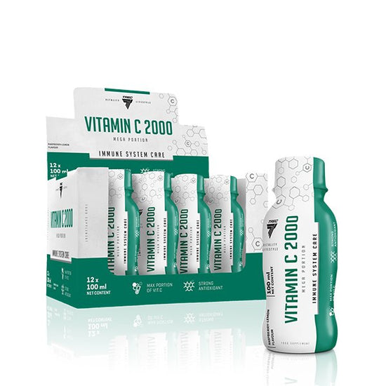 Vitamin C 2000, Raspberry Lemon - 12 x 100 ml. - Vitax.ro