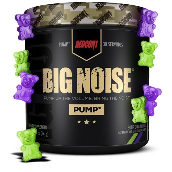 Big Noise, Sour Gummy Bear - 261g - Vitax.ro