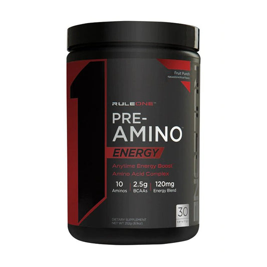 Pre-Amino Energy, Fruit Punch - 252g - Vitax.ro