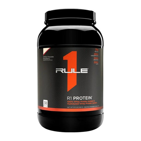 R1 Protein, White Chocolate Raspberry - 1083g - Vitax.ro