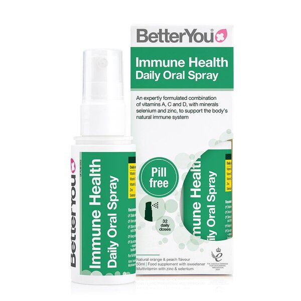 Immune Health Oral Spray, Natural Orange & Peach - 50 ml. - Vitax.ro
