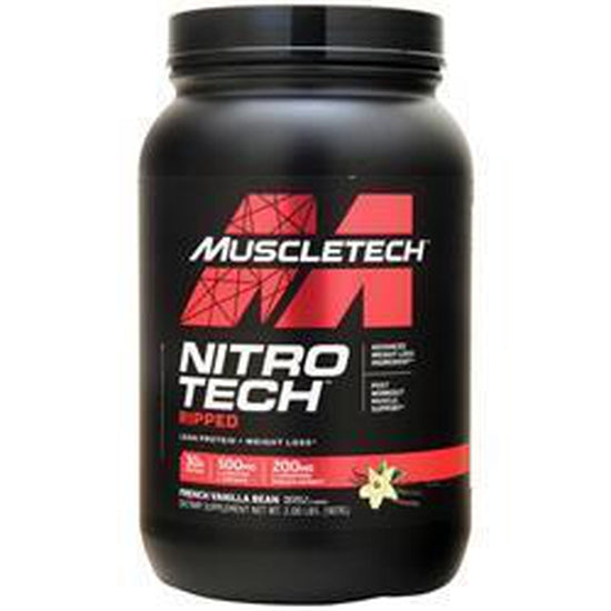 Nitro-Tech Ripped, French Vanilla Bean - 907g - Vitax.ro