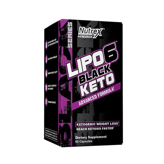 Lipo-6 Black Keto - 60 caps - Vitax.ro
