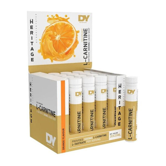 Liquid L-Carnitine 3000, Orange - 20 x 25ml. - Vitax.ro