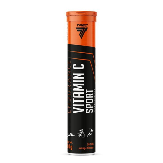 Endurance Vitamin C Sport Effervescent, Orange - 20 tabs - Vitax.ro
