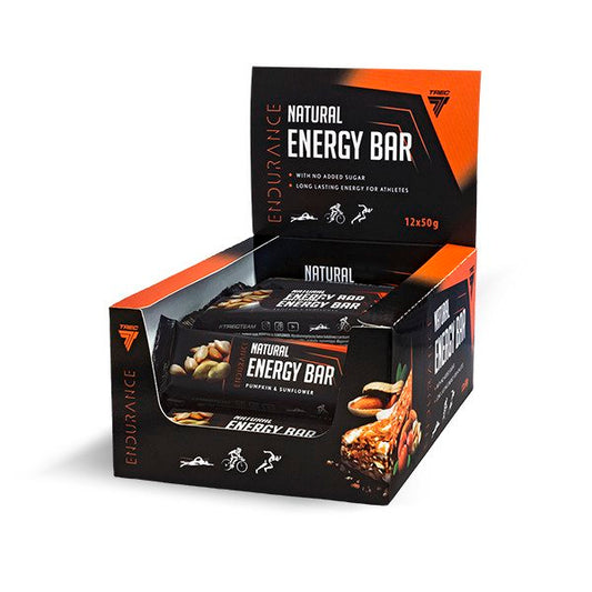Endurance Natural Energy Bar, Cranberry & Almond - 12 x 50g - Vitax.ro