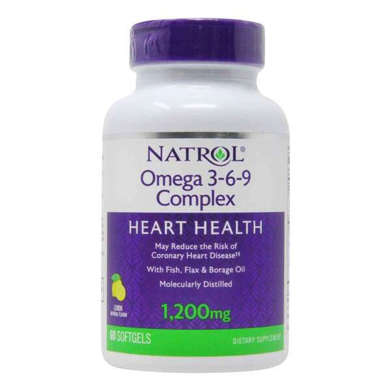 Omega 3-6-9 Complex - 60 softgels - Vitax.ro
