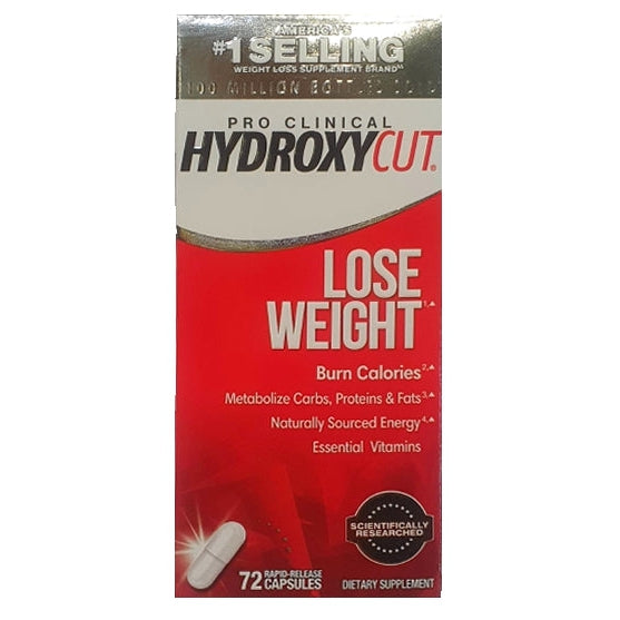 Hydroxycut Lose Weight - 72 rapid release caps - Vitax.ro