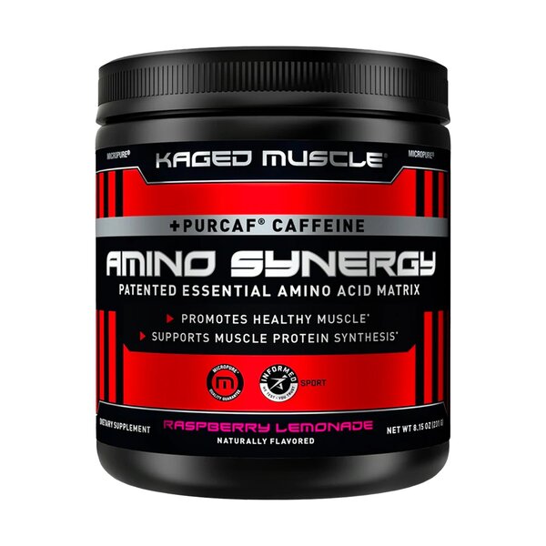Amino Synergy, Raspberry Lemonade (EAN 852253007929) - 231g - Vitax.ro