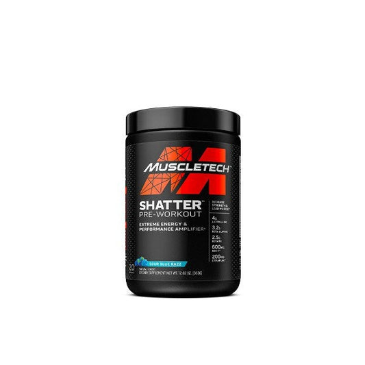 Shatter Pre-Workout, Sour Blue Razz - 363g - Vitax.ro